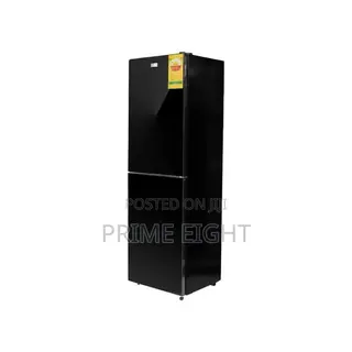 Nasco NASD2-24FL-B-MIRROR 196L Bottom Freezer Refrigerator
