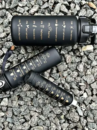 3-in-1 Motivational Water Bottle