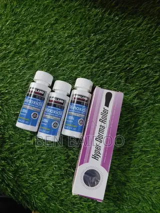 3 Kirkland Bottles+Derma Roller Promo