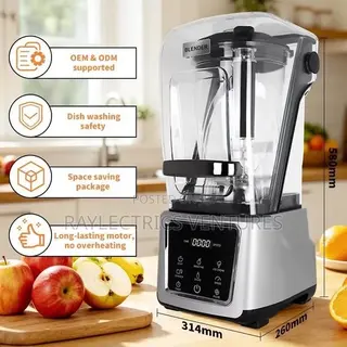 5L Commercial Blender With Shield