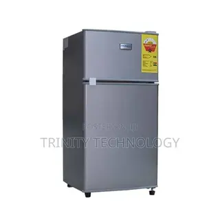 Nasco 76 Litres - NASF2-10FL Double Door Table Top Fridge - Silver