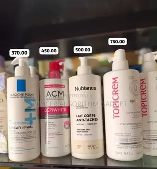 Topicrem MELA/Depiwhite ACM/Nubiance/La Roche-Posay Lipikar /Lotions
