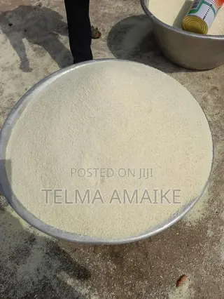 Biscuit Yelow/White Garri. Yellow ( No Coloured) and White Available .