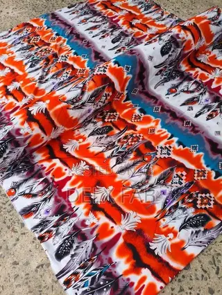 Vintage Crepe Material (35gh Per Yard)