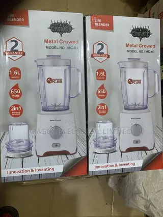 Metal Crowed Blender
