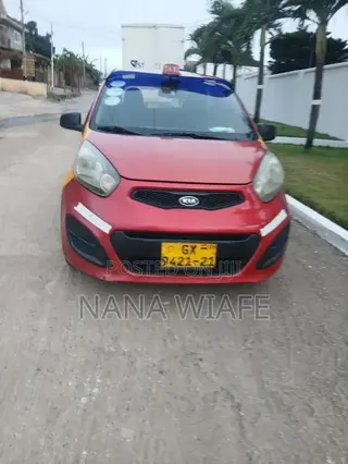 Kia Morning 2012 Red