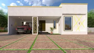 Modern 3-Bedroom Residence Design by Peqsc