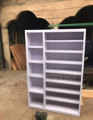 White Colored Shoe Rack