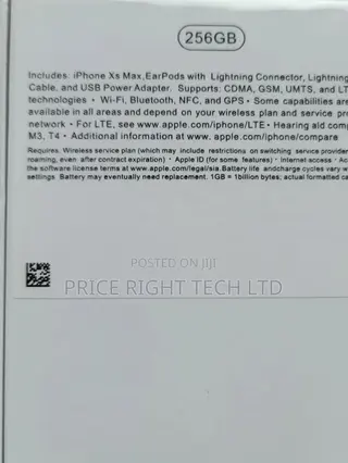 New Apple iPhone XS Max 256 GB Gold