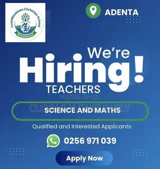 Serious and Rigorous Science and Mathematics Teacher Needed