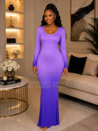 Shiny Body Fit Dress