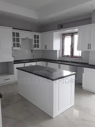 Solid Wood Kitchen Cabinets With Fridge Dishwasher