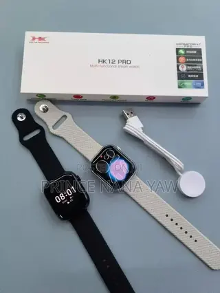 HK12 Pro Smartwatch With Amoled Display