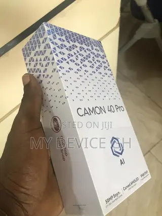 New Tecno Camon 40 Pro 5G 256 GB Black