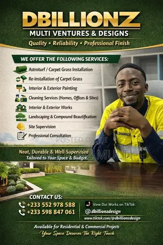 Landscaping Service, Interior/Exterior Works.Astroturfing Supervision