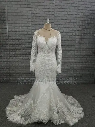 Brand New Never-Worn Luxury Mermaid Wedding Gown