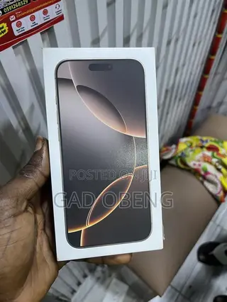 New Apple iPhone 16 Pro Max 256 GB Silver