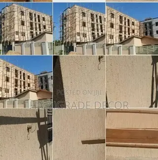 Roofing Leakage,Graffiato Sand and Stone,Painting,Pop Skimming,Design