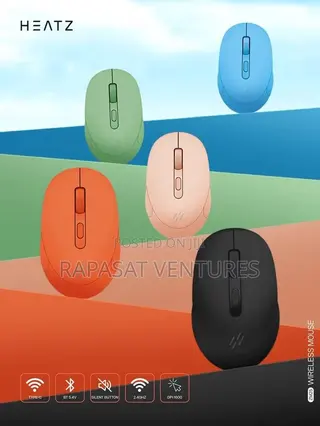 Heatz Wireless + Bluetooth Mouse Zm25