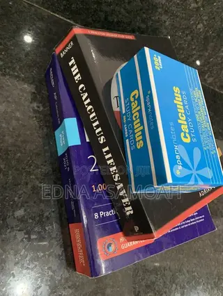 SAT Math Study Materials Calculus Lifesaver Book & Study Cards for Sal