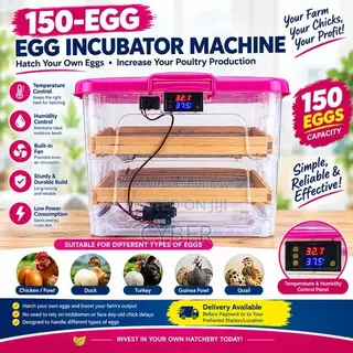 150-Egg Egg Incubator Machine
