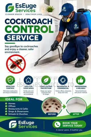 Cockroach Control Service – EsEuge Services
