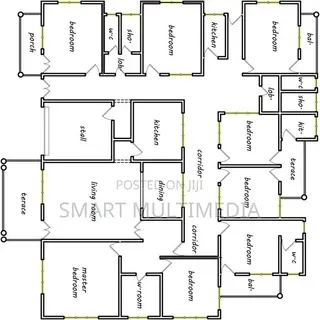 8 Bedroom House Plan
