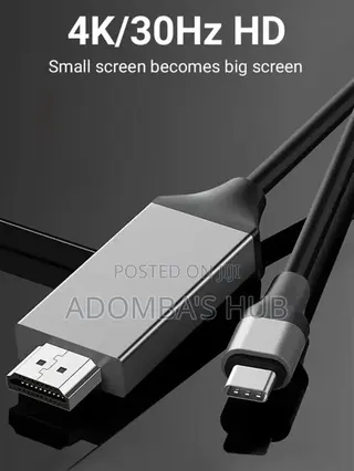 Type C to Hdmi Cable.