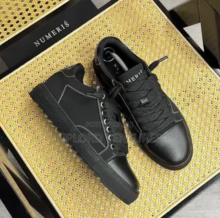 Numeris Atelier Carbon (Black Premium Quality Sneakers / Trainers)