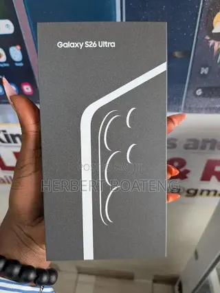 New Samsung Galaxy S26 Ultra 5G 256 GB Black