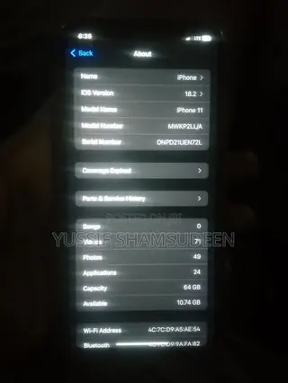 Apple iPhone 11 64 GB Blue