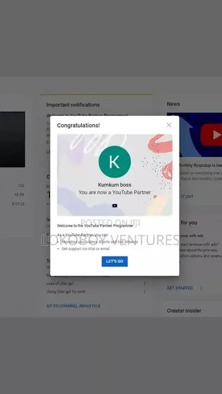 Youtube Monetization
