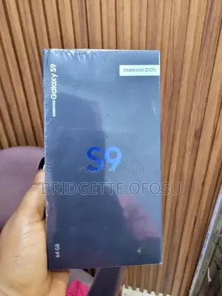 New Samsung Galaxy S9 64 GB Black
