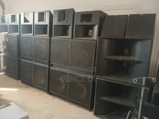 Speakers, Mid, and Tweeters Set (2 Speakers, 1 Mid, and 2 Tweeters)