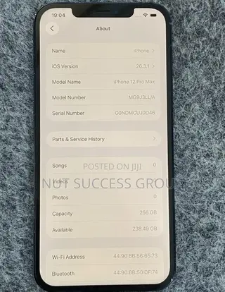 Apple iPhone 12 Pro Max 256 GB Gray