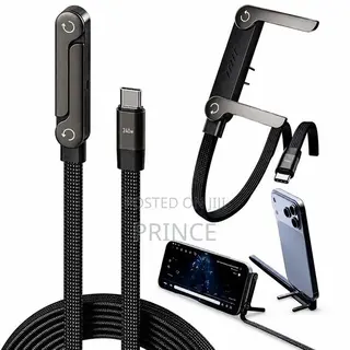 Foldable Phone Stand Cable