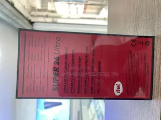 New Itel S26 Ultra 256 GB Black