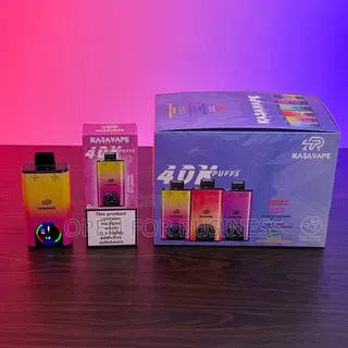 Kasavape 40,000 Puffs | Cherry Ice Peach Ice | GHS 220 Accra