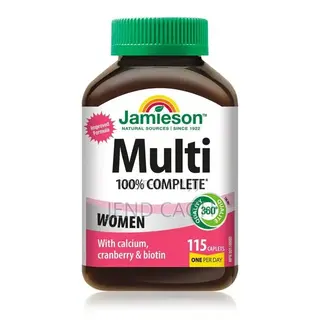 Jamieson Women Multivitamin With Calcium, Cranberry Biotin