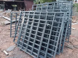 Round Pipe Design Metal Burglaproof
