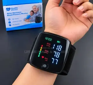 Rechargeable Digital Wrist BP Monitor – Portable Blood Pressure Checkr