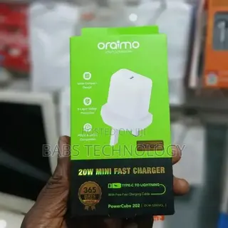 Oraimo 20W Mini Super Fast Charger