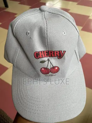 Grey Cherry Cap