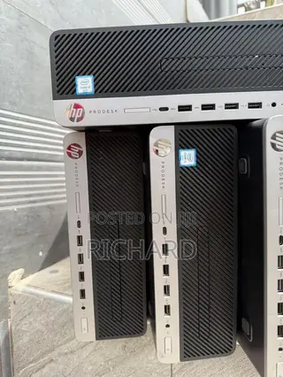 Desktop Computer HP EliteDesk 800 G3 8GB Intel Core i5 SSD 256GB