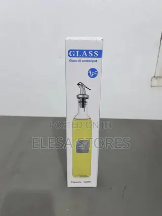 Glass Oil Bottle Dispenser