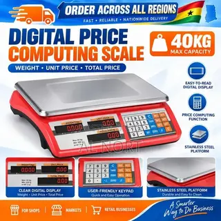 Digital Price Computing Scale 40kg – Electronic Commercial Scale