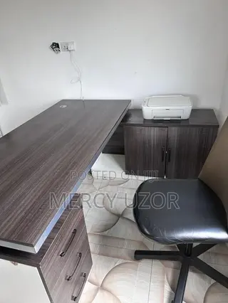 L Shape 6ft Long Office Table