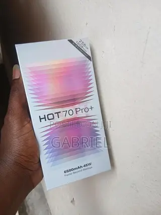 New Infinix Hot 70 Pro 5G+ 256 GB Black