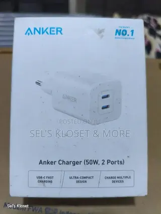 Anker Charger (50W, 2 Ports)