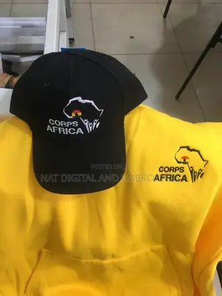 Embroidery on Hoodie and Cap